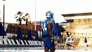Football Water GIF by San Jose State Spartans