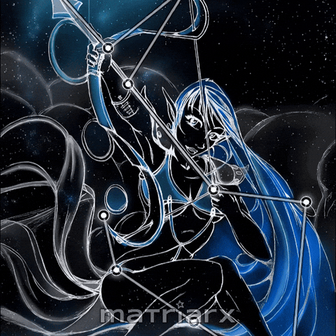 Starry Night Percy GIF by The Galactic Matriarx