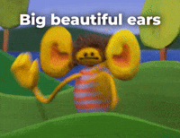 Big beautiful ears