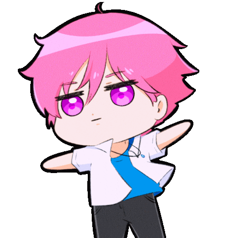 Happy Chibi Sticker