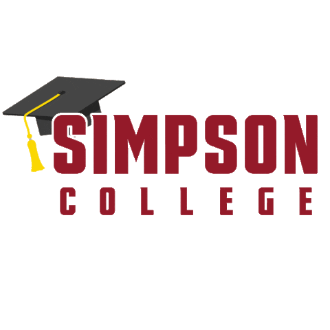 Graduation Commencement Sticker by Simpson College