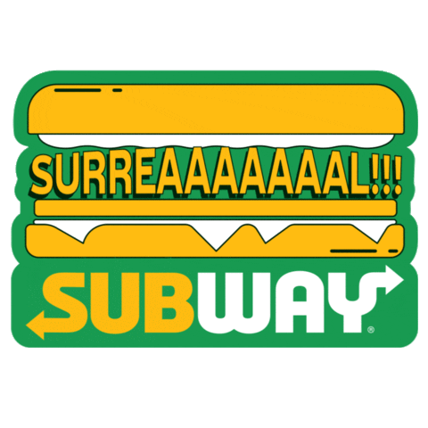 SUBWAY BR Sticker