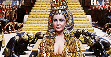 Elizabeth Taylor Cleopatra GIF