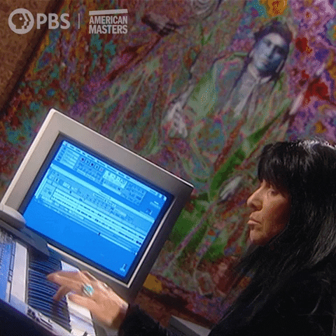 Electronic Music Art GIF by American Masters on PBS