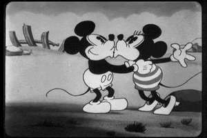 I Love You Kiss GIF by Mickey Mouse