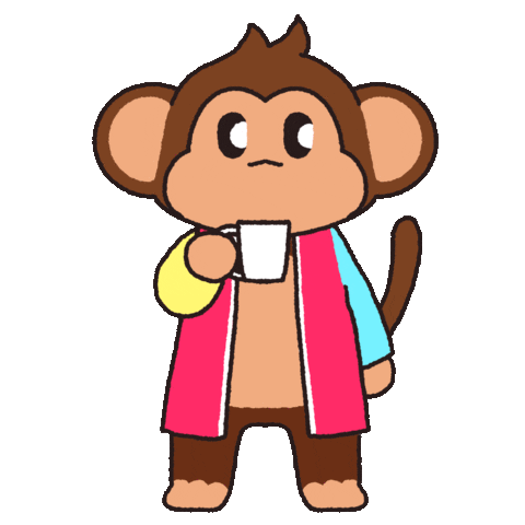 Coffee Cup Sticker by Chimpers