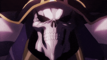 skeleton overlord GIF by Funimation