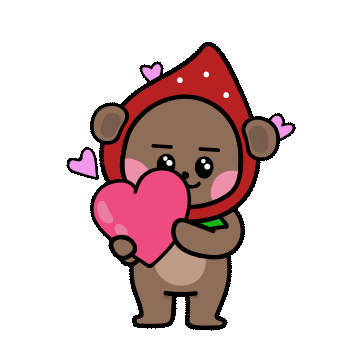 In Love Heart Sticker