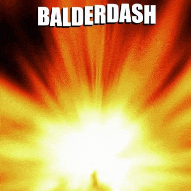 BALDERDASH meme gif