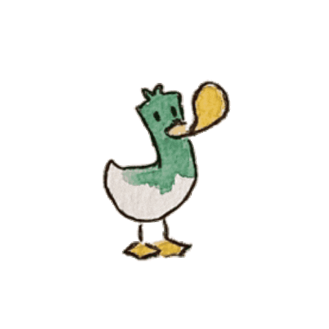 Duck Sticker