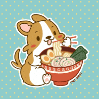 Hungry Welsh Corgi GIF by Lazy Corgi