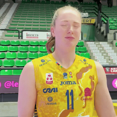 Volleyball Volley GIF by Lega Pallavolo Serie A Femminile