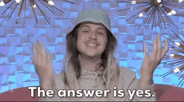 The Answer Is Yes GIF by Big Brother