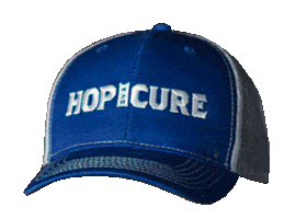 Hop On A Cure Sticker
