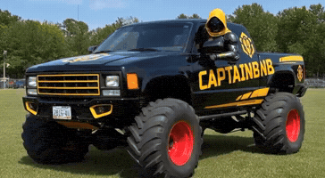 Racing Truck GIF by CaptainBNB