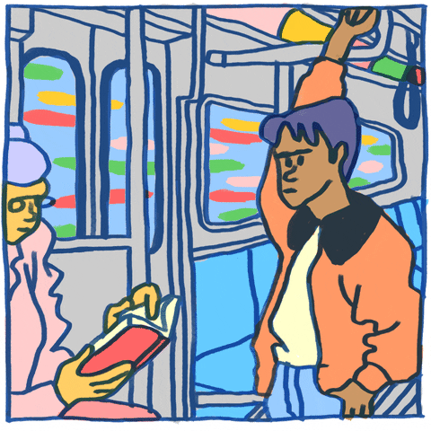 City Subway GIF by Danielle Chenette