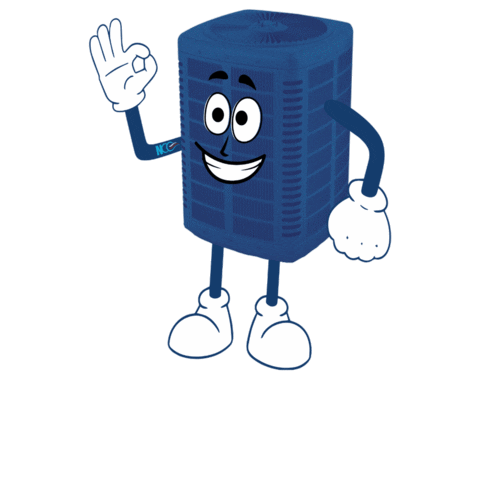 National Comfort Cooling Sticker