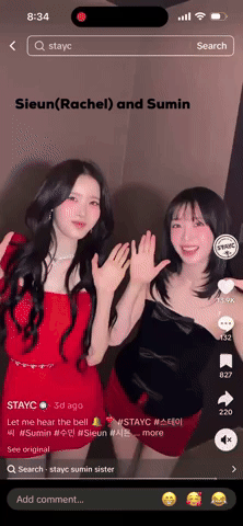 Sieunrachel And Sumin GIF