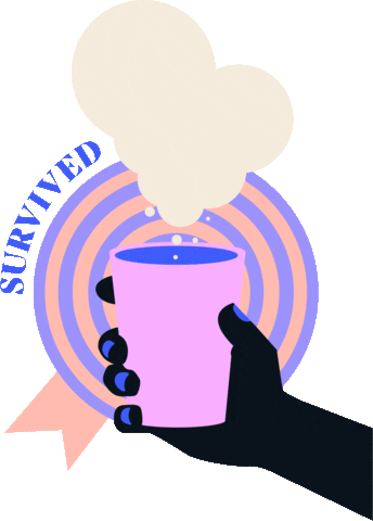 Coffee Monday Sticker by zuzagadomska