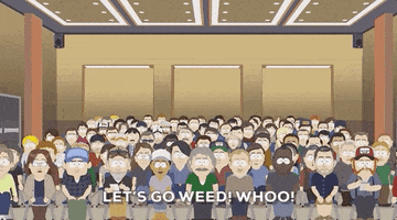 Excited Weed GIF by South Park