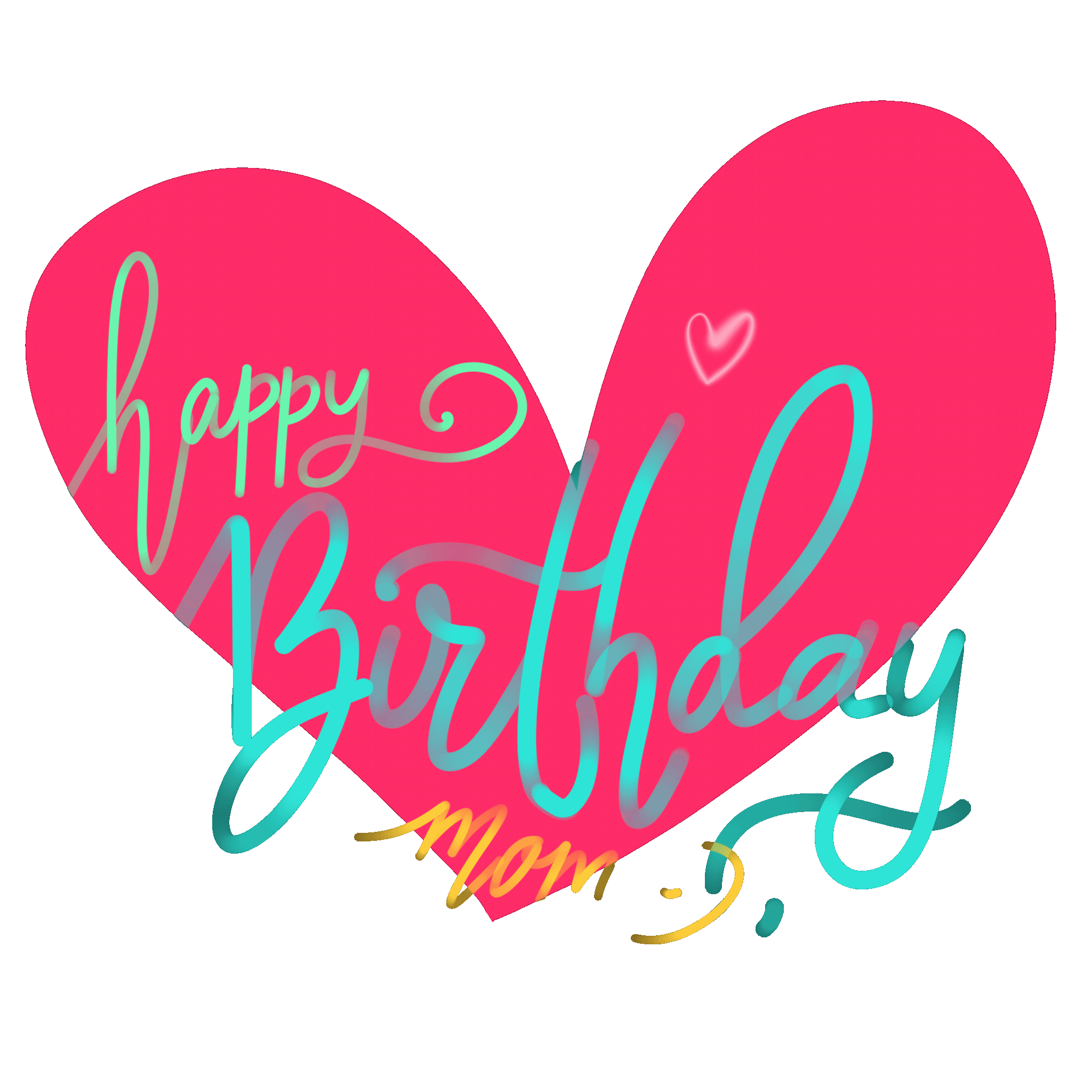 Happy Birthday Mom Sticker For Ios Android Giphy