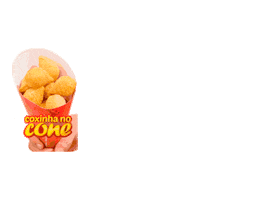 Coxinha no Cone Sticker