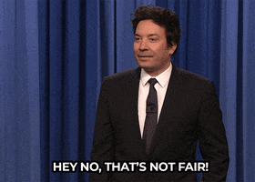 Jimmy Fallon Thats Not Fair GIF by The Tonight Show Starring Jimmy Fallon