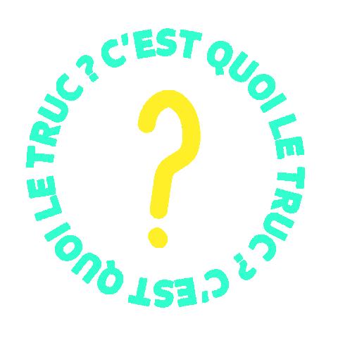 Point Dinterrogation Sticker by PTB