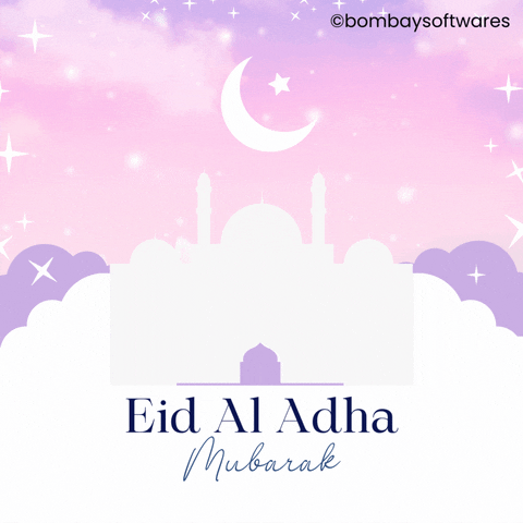 Eid Al Adha Love GIF by Bombay Softwares