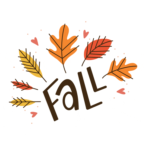 Happy Autumn Leaves GIF by Tracy Myers