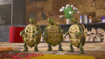 Not Me Turtles GIF by MightyMike