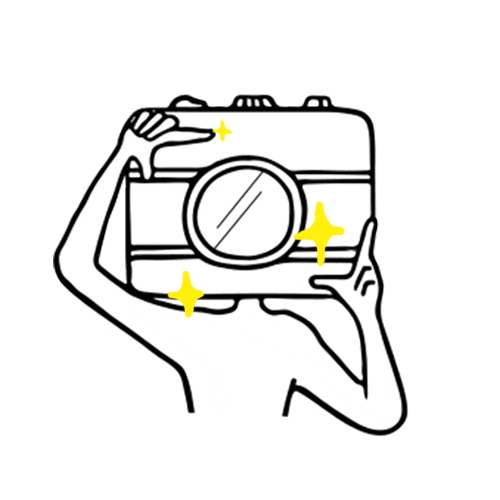 Cute Vector Drawing Camera Gif PNG Images