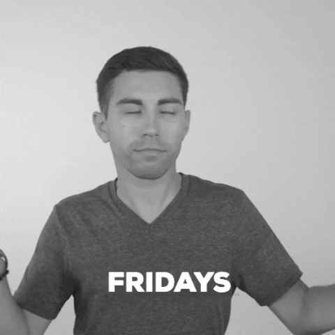 Its Friday Dancing GIF by ScreenCloud - Find &amp; Share on GIPHY