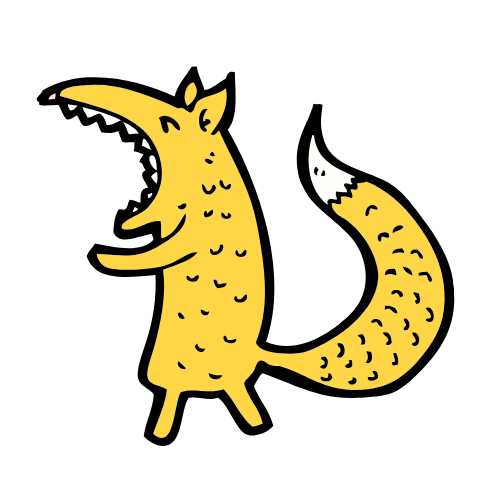 Fox Sticker