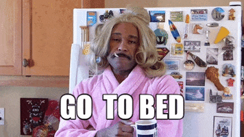 Time For Bed Reaction GIF by Robert E Blackmon