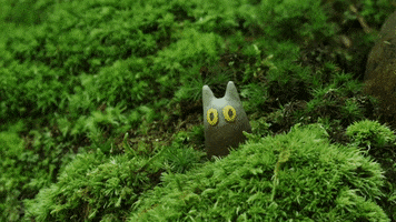 sumofitsparts cat animation animated forest GIF