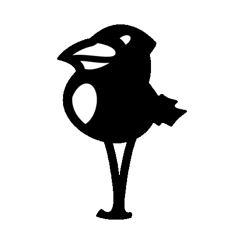 Raven Impact Sticker by Loba