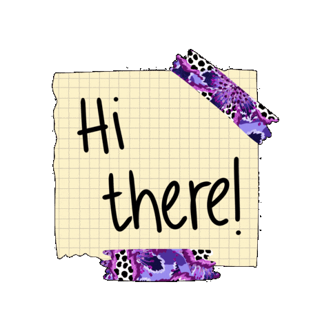 Hithere Hello Sticker