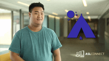 Camping American Sign Language GIF by ASL Connect