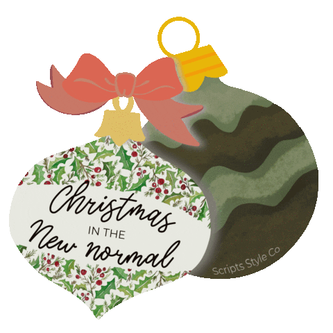 Christmas Holiday Sticker