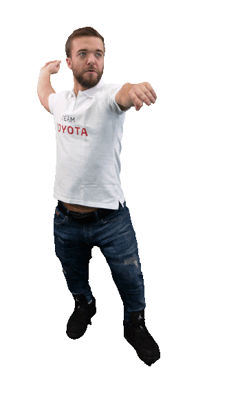 Sport Fly Sticker by Team Toyota Deutschland