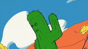 Cactus Looking At Each Other GIF by Cheat Codes