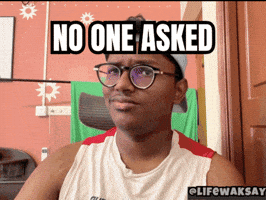 No One Cares GIF