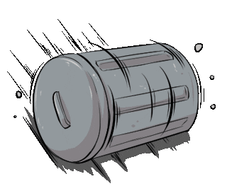 Trash Hello Sticker by Jin for iOS & Android | GIPHY