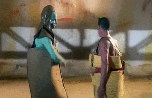 Fight Fighting GIF by Vivid People Disco