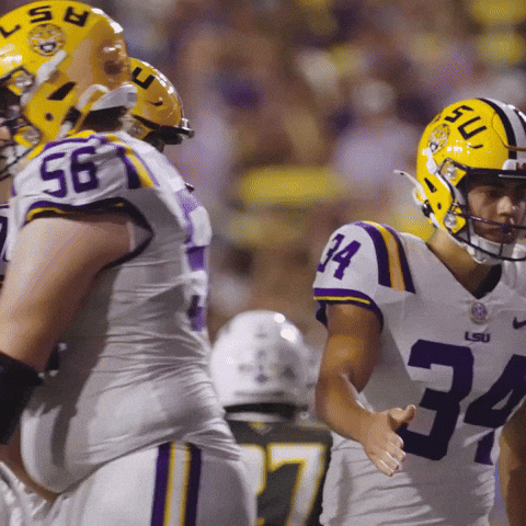 College Football GIF by LSU Tigers