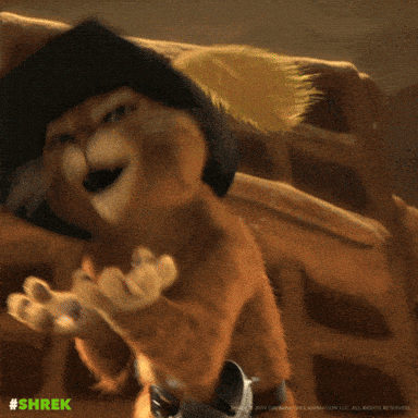 Antonio Banderas Laughing GIF by DreamWorks Animation