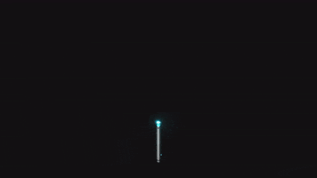 Lightsaber Blue Aesthetic GIF