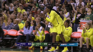 lets go applause GIF by WNBA