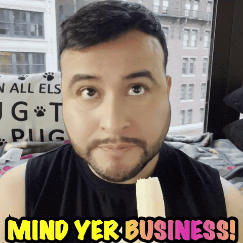 Business Eating GIF